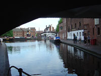 The famous Gas Street Basin